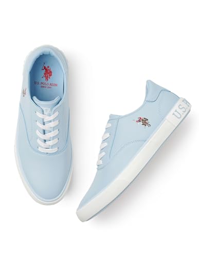 Image of U.S. Polo ASSN. Parker 2.0 White Sneakers Shoes with Premium Upper