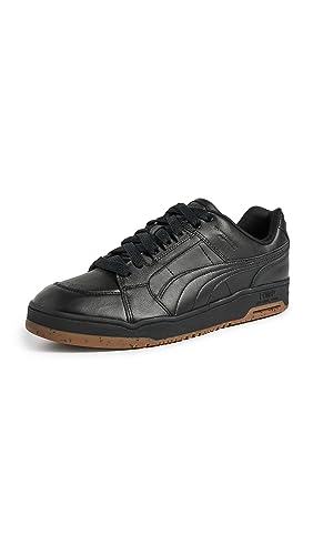 PUMA Mens Slipstream Lo Gum Lace Up Sneakers Shoes Casual - Black