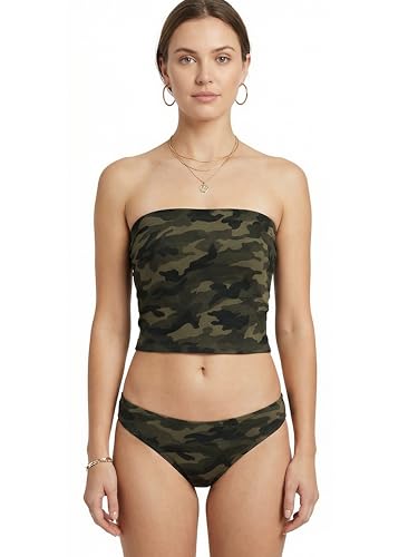 Image of MixMatchy Women's 3 Pack Tube Top Built-in Bra Strapless Ruched Bandeau