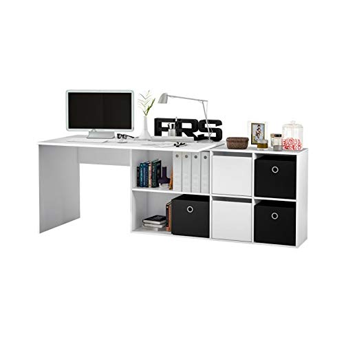 Habitdesign - Escritorio Multiposición Reversible, Mesa Estudio, Mesa...