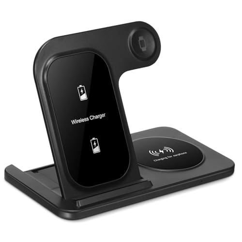 Station de charge pliable pour téléphones et écouteurs éliminant les câbles encombrants