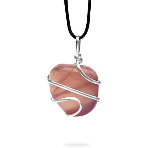 Fluorite Wrapped Tumbled Pendant Cover