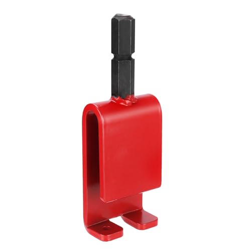 43416 Red Anchor Install Adapter Compatible with Eskimo Ice Drills and All Ice Anchor Drills, Fit for Ice Anchor Systems, Secure Ice Fishing Tent for Shelter Anchoring Accessory, Winter Fishing Gear