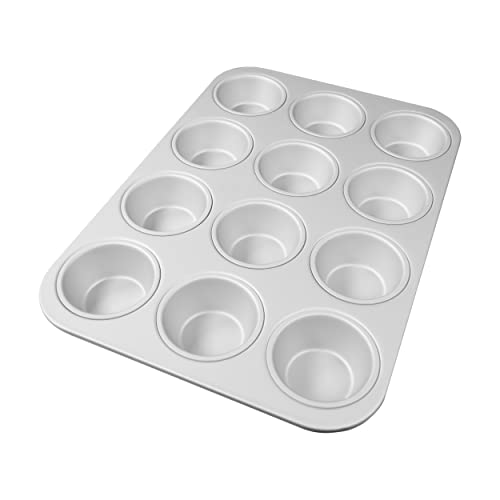 Fat Daddio's Anodized Aluminum Standard Muffin Pan, 11.2 x 15.8 Inch