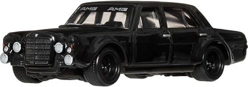 Hot Wheels Mercedes-Benz 300 Sel 6.8 AMG, Coche de Juguete Premium a Escala 1:64, con neumáticos Real Riders y Carrocería y Chasis Metal/Metal, JKF20
