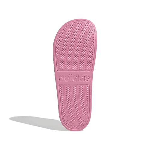 Image of adidas Women ADILETTE SHOWER Synthetic Swim Slide FTWWHT /GOLDMT /BOGOLD | LUT50