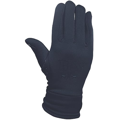HV Polo Winter Gloves protectores de manos negros para los días de cuadra