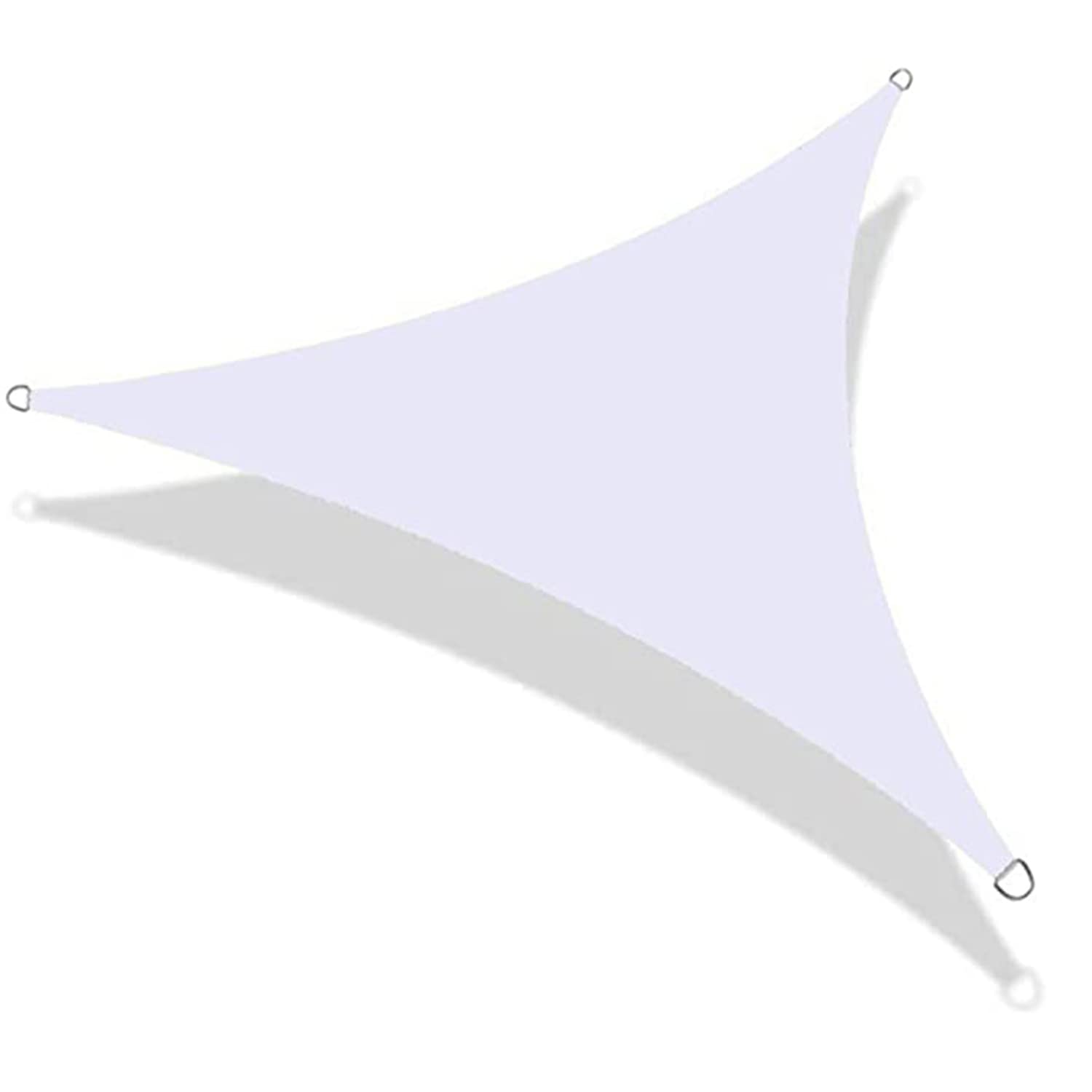 Voile d'ombrage contre la chaleur et la pluie bâche beige 4x4x5.7m BrolEo