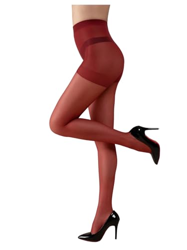 Image of SOLY HUX Women's High Waisted See Through Tights Party Club Stockings Pantyhose