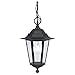 Produktbild Aussen- & Outdoor Lampe Außenhängeleuchte Laternenform mit Kette 900mm Schwarz LATERNA IP44 E27 Aluminiumdruckguss | 1-flammig