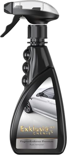 Exklusiv Chemie® Flugrostentferner Auto Premium 500ml | Rostentferner für Autolacke | Autoreiniger entfernt Flugrost, kleine Rostflecken & Industriestaub Exklusiv Chemie® Flugrostentferner Auto Premium 500ml | Rostentferner für Autolacke | Autoreiniger entfernt Flugrost, kleine Rostflecken & Industriestaub