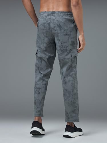 Image of TECHNOSPORT Men's Straight Fit Active Sports Cargo Track Pant with Ts Lytra