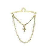 Yierda Men's Gold Tie Chain 1.97