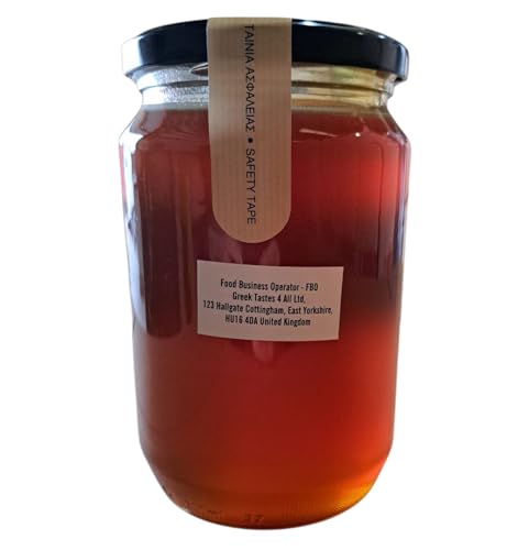Meli Serron Blossom and Pine Greek Honey 920g glass jar
