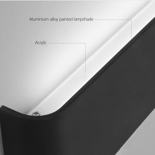 LED Interior Luz de Pared Moderno Minimalista Rectangular para Decoración de Pasillos y Escaleras 4