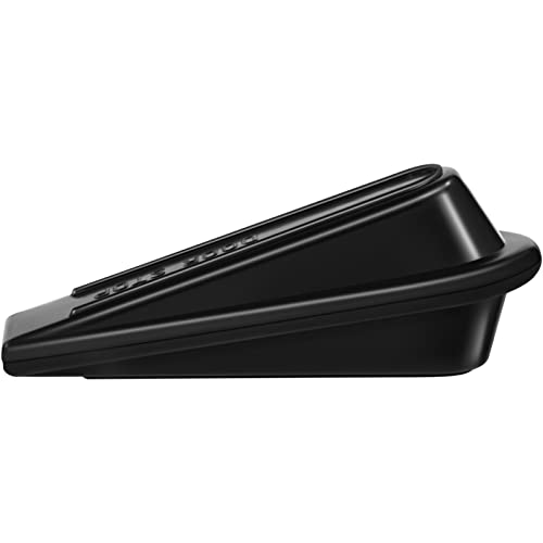 Urbanstrive Heavy Duty Rubber Door Stopper Wedge Sturdy And Stackable Door Stop, Multi Surface Design, Fit For Gaps Up To 1.2 Inches, 4 Pack, Black #TOP2