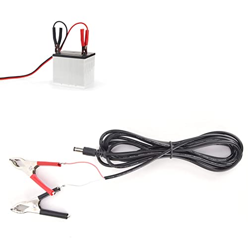 Cable CC macho a pinza de cocodrilo de 3m para solucionar cortes de energía en tus tiras LED 7