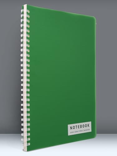 Image of DOODLE B5 Soft Ring Spiral Notebook | 160 Pages, 80 GSM Paper | College & Office Notebook for Writing, Journaling, Planning & Notes