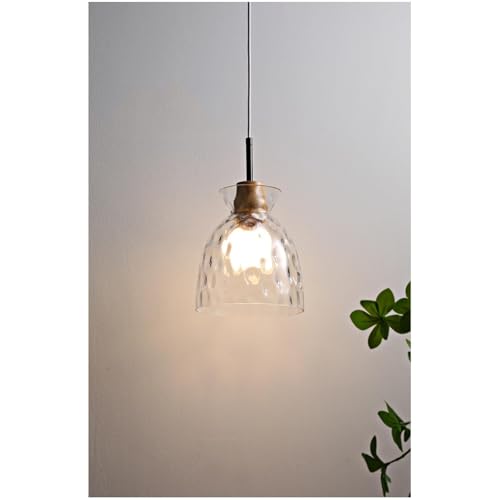 Lustre en verre réglable pour optimiser l'éclairage des plafonds bas - 7