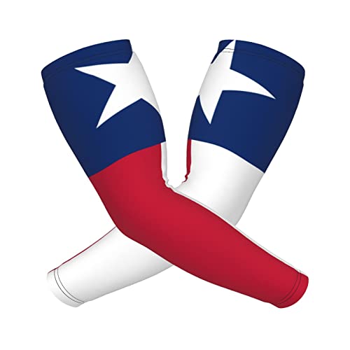 SEAEAGLE Flag Of Texas Sun Protection Arm Long Sleeve Protection Sports Outdoor Garden Yard Unisex