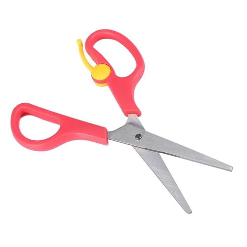 High Hardness Ceramic Kitchen Scissors, Rustproof Portable Food Shears for Meat, Noodles, and Vegetables with Special Scabbard (Red)