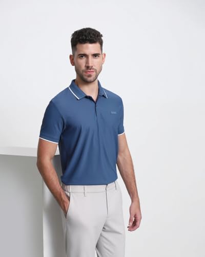 Image of MUFTI Black Solid Polo T Shirt