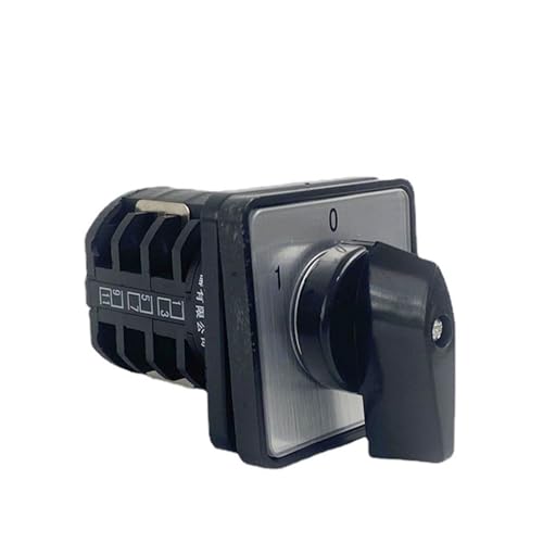 Interrupteur à cames de transfert LW8-10D404/3B monophasé 220V 10A pour inverseur moteur