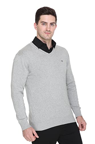 Image of GODFREY V Neck Full Sleeve Sweater for Man Winter Pullover