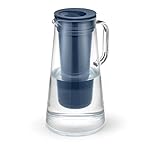 LifeStraw Home – Water Filter Pitcher, 7-Cup, Midnight Blue, BPA Free Designed for Everyday Protection Against Bacteria, parasites, microplastics, Lead, Mercury, PFAS, and a Variety of Chemicals