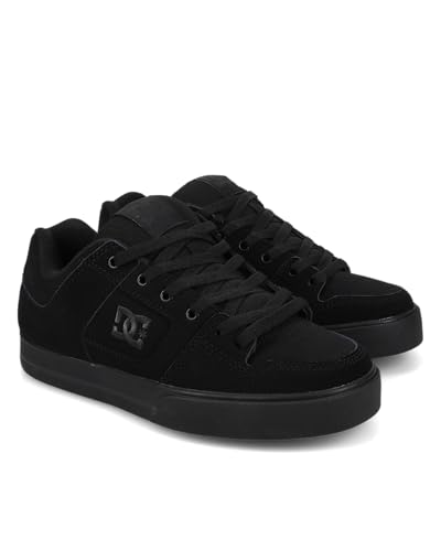 DC mens Pure Casual Low Top Skate Shoe, Black/Pirate Black, 13 US