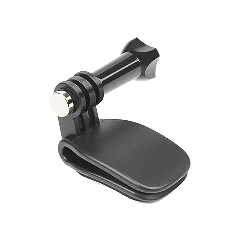 Image of Action Pro Quick Head Hat Clip with Screw Compatible with GoPro Hero 13 12 11 10 9 8 7 6 5 4 3+ 3 SJCAM Xiaomi YI EKEN 4K Action Camera