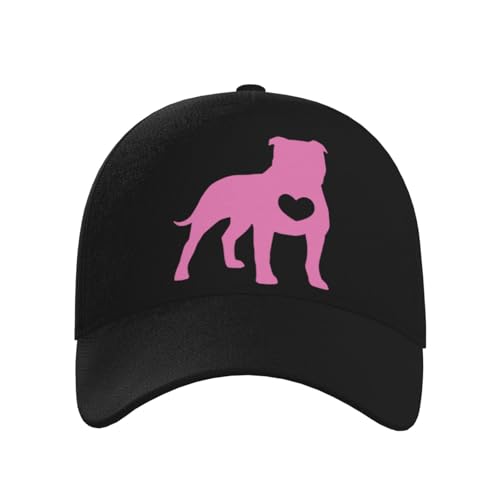 Pitbulls Heart Baseball Hats for Men and Women - Classic Adjustable Hats2