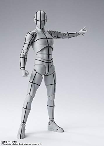 Image of Tamashi Nations - Body Kun - Wireframe (Gray Color Version), BandaiSpirits S.H.Figuarts