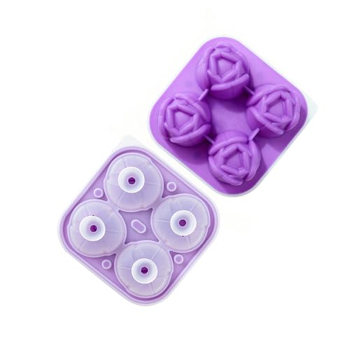 Molde de silicona para cubitos con forma de tulipán miniatura 1