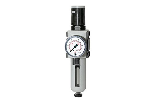 RIEGLER 100119-FU 812 Filterregler »FUTURA«, PC, SK, Mano, BG 1, G 3/8, 0,5-8 bar, HA, 1Stk