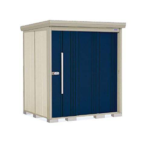 【受注生産品】タクボ物置 ND/ストックマン 背面棚 ND-SZ1815 多雪型 結露減少屋根 『屋外用中型・大型物置』 ディープブルー