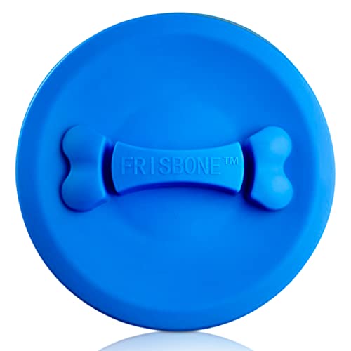 Frisbone Pet Friends Light, Dog Frisbee, Easy Grab Disc For Large Breed Dog, Lightweight, Floatable Frisbee Dog Toy For Playing At The Beach And Lake, Natural Rubber, Durable And Safe (Orange) #TOP3