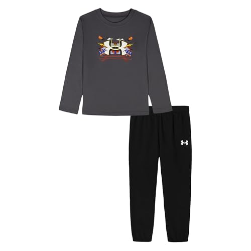 Image of Under Armour Boys' 2-piece Long Sleeve Graphic T-Shirt and Joggers Set