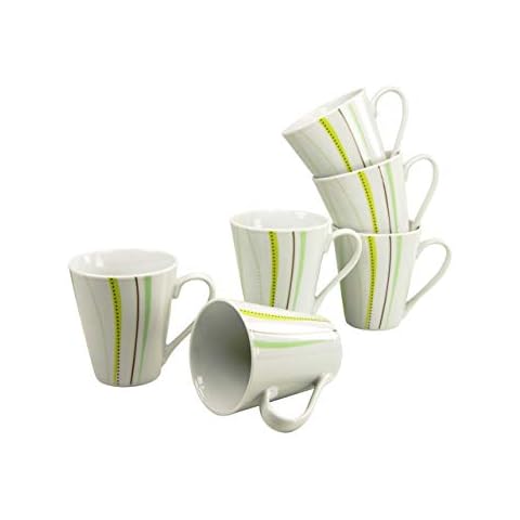 CreaTable Amelie NEO Green Porcelain Mugs Set Cover