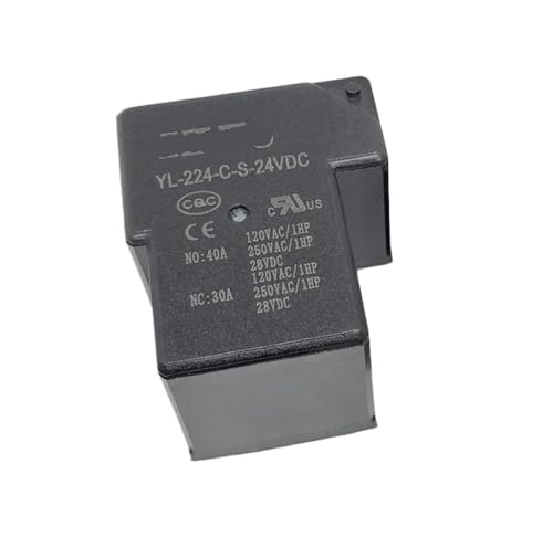 Relais 6 broches YL-224-CS-24VDC T90-1C-6P commutateur de puissance 24V 40A