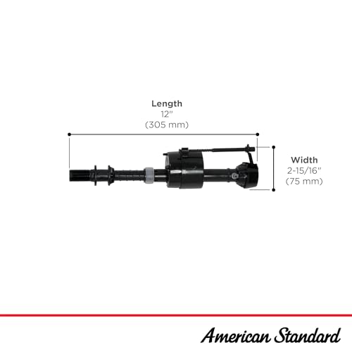 American Standard 7381125-400.0070A Universal Toilet Water Fill Valve, Black