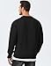 Dokotoo Men Mens Fashion Sweatshirts Fall Winter Clothes Long Sleeve Lightweight Thin Shirt Lightweight Geometric Texture Dressy Crewneck Pullover Fahion Clothes Sweaters Black X-Large