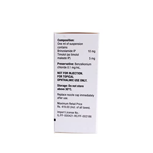 Image of AZARGA - Bottle of 5 ml Eye Drops