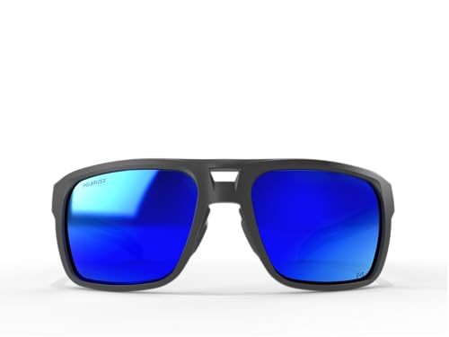 Image of EDGE Highline ANSI Z87 Safety Sunglasses for Men, Polarized for Fishing, Mirrored Tinted Lenses Eyewear, 99% UV Protection