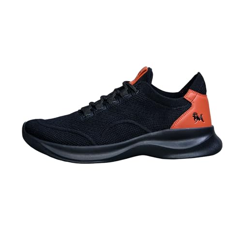 Image of Neeman's The Knit Strides Sneakers for Men | Lightweight with Breathable Knit Upper & Cushioned EVA Sole for All-Day Comfort