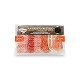 Antipasto Rustico Italiano - Pack Ahorro 2 x 275g (550g Total) - Surtido de Salame Milano, Coppa y Jamón Crudo - La Felinese - Embutidos Listos para Servir - Origen Italia - NEXU