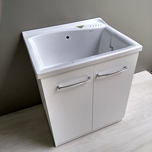  mobile lavatoio con vasca Lago (75x60, rovere avorio)