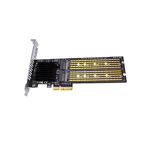 Adaptador de disco M.2 NVME para ampliar almacenamiento con tarjeta Express PCI-E