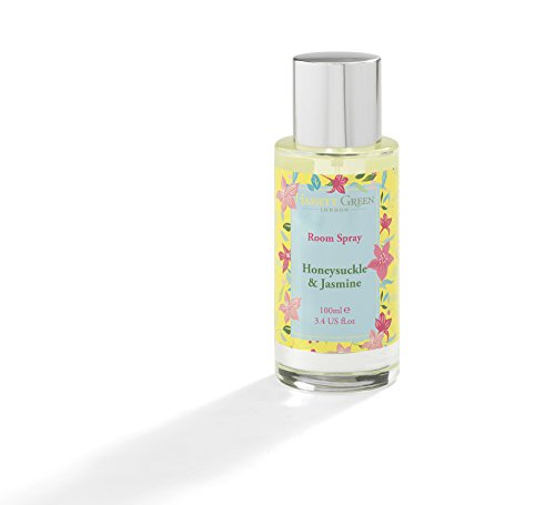 Hassett Green London - Honeysuckle & Jasmine - Room Mist Home Fragrance Spray - 100ml Glass Bottle