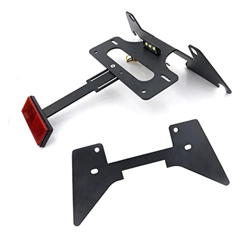Kit de plaque d'immatriculation arrière rangé noir pour Suzuki SV650 montage précis